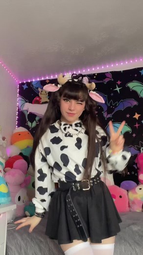 Cow cosplay 🐮💖 #fypシ