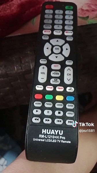 Huayu RM-L1210: Universal Remote for LED TVs