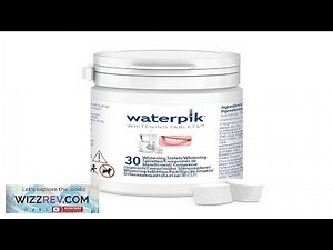 Waterpik Fresh Mint Whitening Refill Tablets (30 Count) Restore Natural Teeth Whiteness