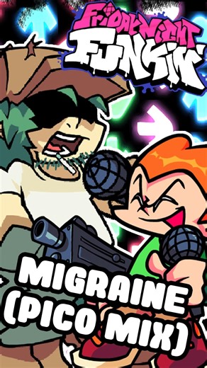 Migraine (Pico Mix) | VS. GARCELLO - [PACKWATCHED] | Friday Night Funkin' Mod #fnf #fnfmod #fnfmods
