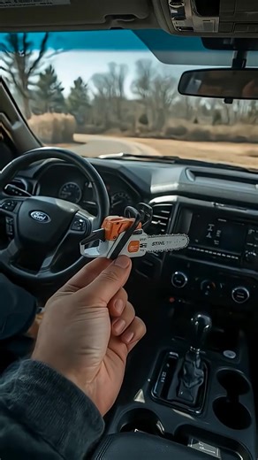 Look at this the smallest chainsaw in the world | Cut Santry 7