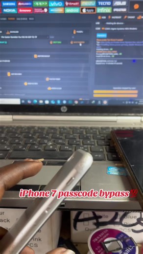 iPhone 7 passcode bypass #apple