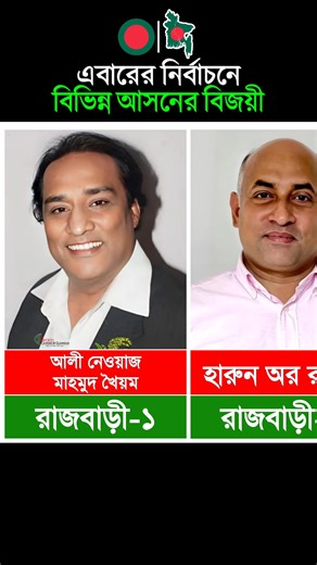 এবারের নির্বাচনে বিভিন্ন গুরুত্বপূর্ণ আসনের বিজয়ী #নির্বাচন #election #বিজয়ী