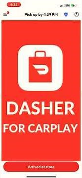 Como trabajar en Door Dash con Waze o Google Map en Apple Car Play y Android