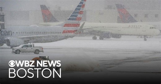Boston snow storm forces more than 500 flight cancellations at Logan Airport