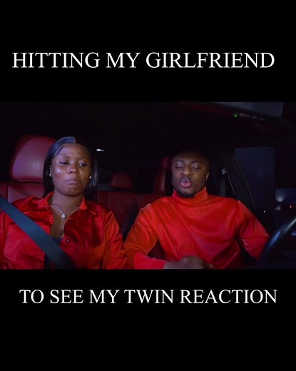 Acting like I’m gonna hit my Girlfriend to see how my twin brother reacts 😂(Revenge prank out on youtube) ❤️ Run it up 🥰 #prank #fyp #foryoupage #girlfriend #revengeprank #viral