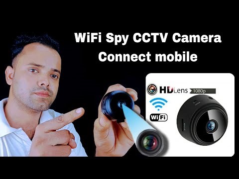 Mini Camera Wifi Connect Mobile | Cctv Camera Connect To Mobile |How To Connect Mini Camera To Phone