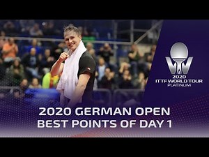 BEST POINTS of Day 1 | 2020 ITTF World Tour German Open