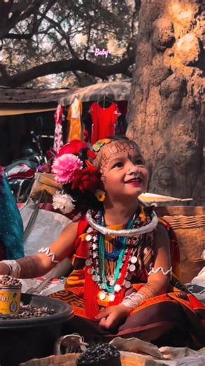 Real Village Life: Little Girls Culture in Koraput District Odisha#trending #viral #cute
