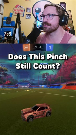 Does This Pinch Still Count Rocket League clip