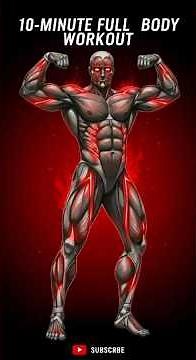 The Ultimate 10-Minute Full Body Home Workout (No Equipment)