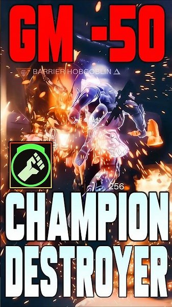 Titan Hammer Strike DESTROYS Champions in GM Alert -50 | Destiny 2 Brawler Modifier !!