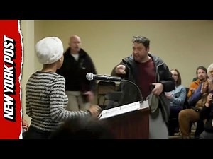 Chaotic Moment Ilhan Omar Sprayed With Unknown Substance at Town Hall