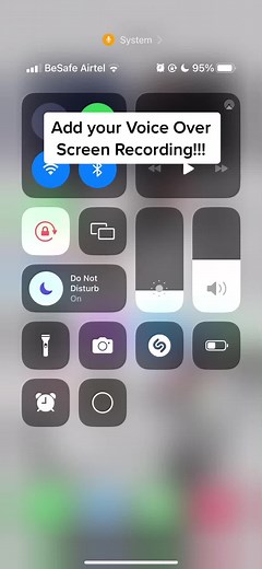 Easy way to add your Voice over your Screen recording! #screenrecording #content #voiceover #iphone #ios #iphonetricks #tech #media #tricks #contentcreator #content