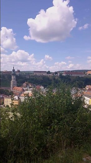 Burghausen Castle Panorama - Longest castle complex in the world