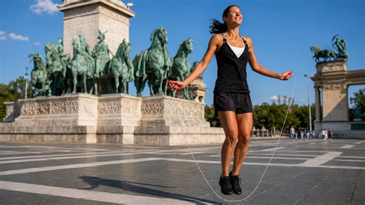 Incredible jump rope performance showcases elite skill
