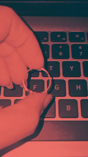 Close-Up Hand Interaction with Laptop Keyboard
