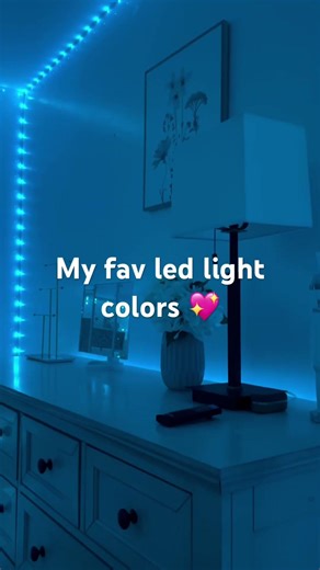 the CUTEST led light colors!! #ledlights #lifestyle #aesthetic #roomideas #fyp