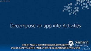 Lynda中文字幕 Xamarin Android入门教程 Intro to Xamarin.Android
