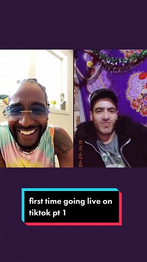 First time going live on tiktok went like this 😅