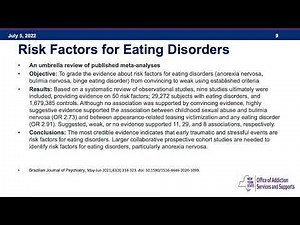 Learning Thursdays: Eating Disorders and Substance Use