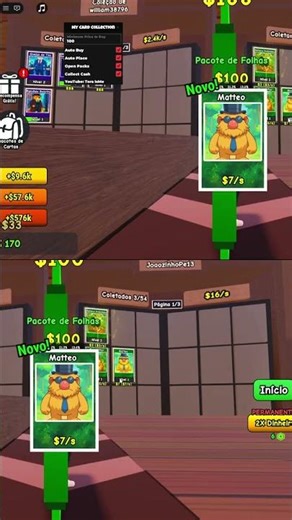 My Card Collection Script - Automatic Card Purchase, Cash Collection, Auto Place - No Key!!