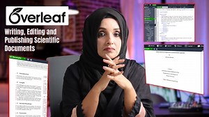 8.4K views · 234 reactions | Writing Editing and Publishing of Scientific Documents With Overleaf | Free Easy-to-Use Templates | Dr Rizwana Mustafa | Facebook