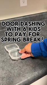 Mom of 6 door dashes to make spring break money | Tianashalfdozen