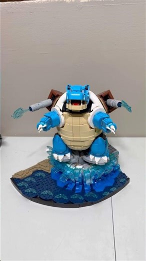 I finished building Lego Blastoise #pokemon #lego #blastoise #toys