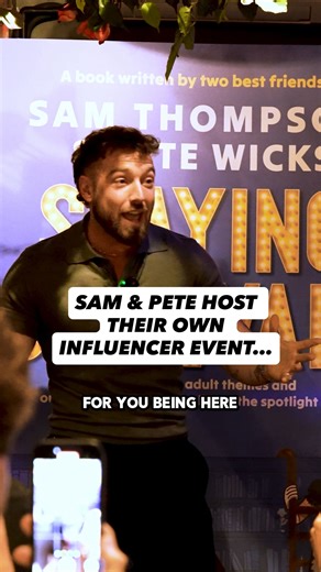 Staying Relevant on Instagram: "Can you tell it’s their first time hosting their own influencer event😉 Watch more on our behind the pod episode which is out now on our YouTube channel🤝"