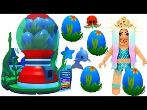 I Open Up Legendary Ocean Eggs NEW Adopt Me Surprise Pets - Videos For Kids