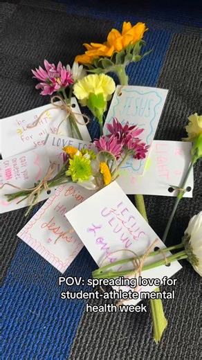 Lakehawk Beach spreading love across campus during Student-Athlete Mental Health Week 💚 #WingsUp | Lake-Sumter State College Beach Volleyball