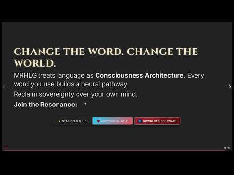 Metamorphic Resonance Human Language Gamers | Consciousness Architecture