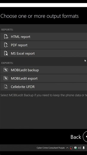 Mobile Application Data Forensics using Mobiledit Part 4 #shortvideo #youtubeshorts