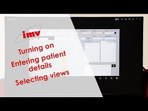 Carestream Image Suite: Turning on, entering patient details & selecting views - video 1