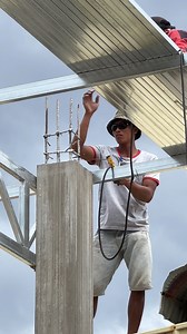 Large steel warehouse construction techniques and welding tricks,Install steel structure warehouse | Cooking Foods Srey Pov Natural life