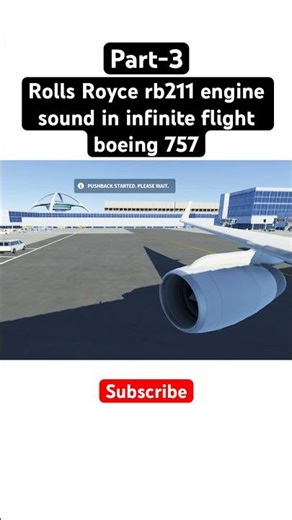 Engine sound part-3 in infinite flight #infiniteflight #infiniteflightcommunity #aviationlovers