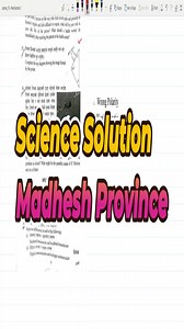 Science solution class 10 #foryou #fyp #class10 #viral #stem #science @lovadam @mpl.by.prht @nabeen__tamang03 @loyal_boy1075 @akritishrestha178 @royal_04princess @czanardan @narutogaming @aayushchaurasia123