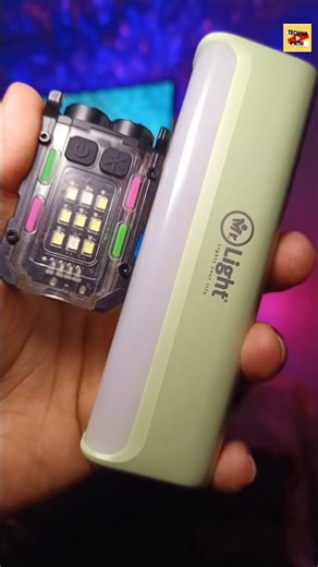 Mini Keychain Flashlight & Mr. Light Pocket Flashlight 🔥 | #shots #ytshorts #tech #gadgets #torch