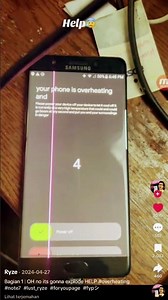 Samsung Galaxy Note 7 is overheating #alertnotification