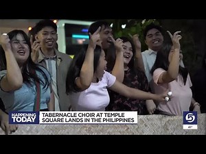 Tabernacle Choir arrives in Philippines to continue ‘Hope’ world tour
