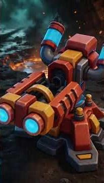 Magma Titan boss fight crust breach defense #gaming #bossfight #scifi