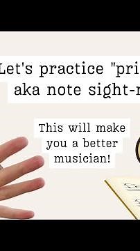 Prima Vista aka note sight-reading exercise! Beginner Level