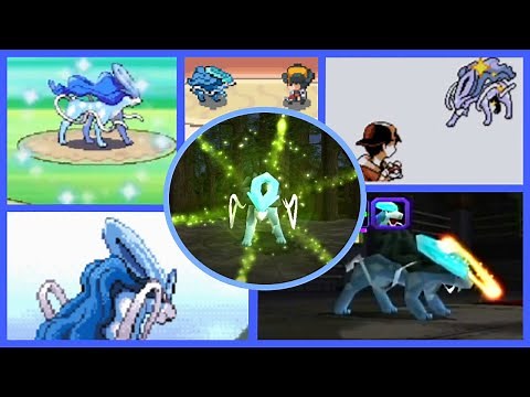 I found EVERY Shiny Suicune Sprite! 5 Fullodds Shiny Reaction Montage Compilation! [LIVE]