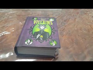 The Mini Art Of Disney Villains Mini Book From The Year 2021 New