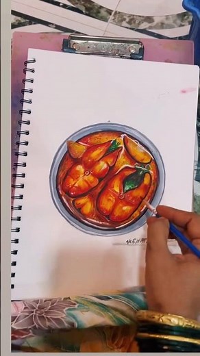 The Secret to Drawing Realistic Fish|#art #drawing