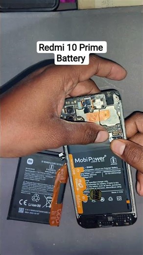 Redmi Note 10 Prime Battery Change || #wardha #shotrs #nspoint