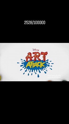 Le Boss des Génériques | 2528/100000 Art Attack (1990) #enfance #animation #souvenir #generique #generiqueoublie #cartoonnetwork #artattack #dessinanimé #nostalgie | Instagram