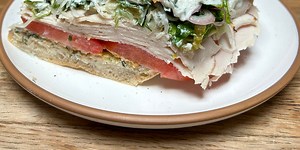 Turkey Sandwich with Secret Ranch