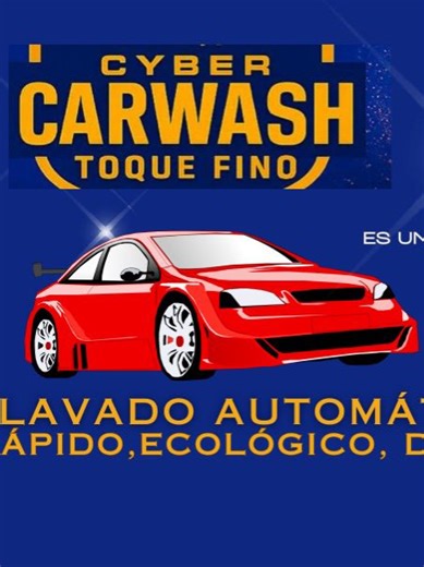 Cyber Carwash – Innovación en Lavado de Autos 📍 Ubicación Avenida Las Amapolas y Calle El Progreso, San Salvador, El Salvador. Fácil acceso desde zonas céntricas y residenciales. ⚙️ Características Técnicas y de Servicio Lavado automático de alta tecnología con brazos robotizados. Bomba de 20 HP para máxima presión y limpieza profunda. Sopladores de 20 HP para un secado rápido y uniforme. Controlador Lógico Programable (PLC) que gestiona cada etapa con precisión. Sistema ecológico que optimiza 